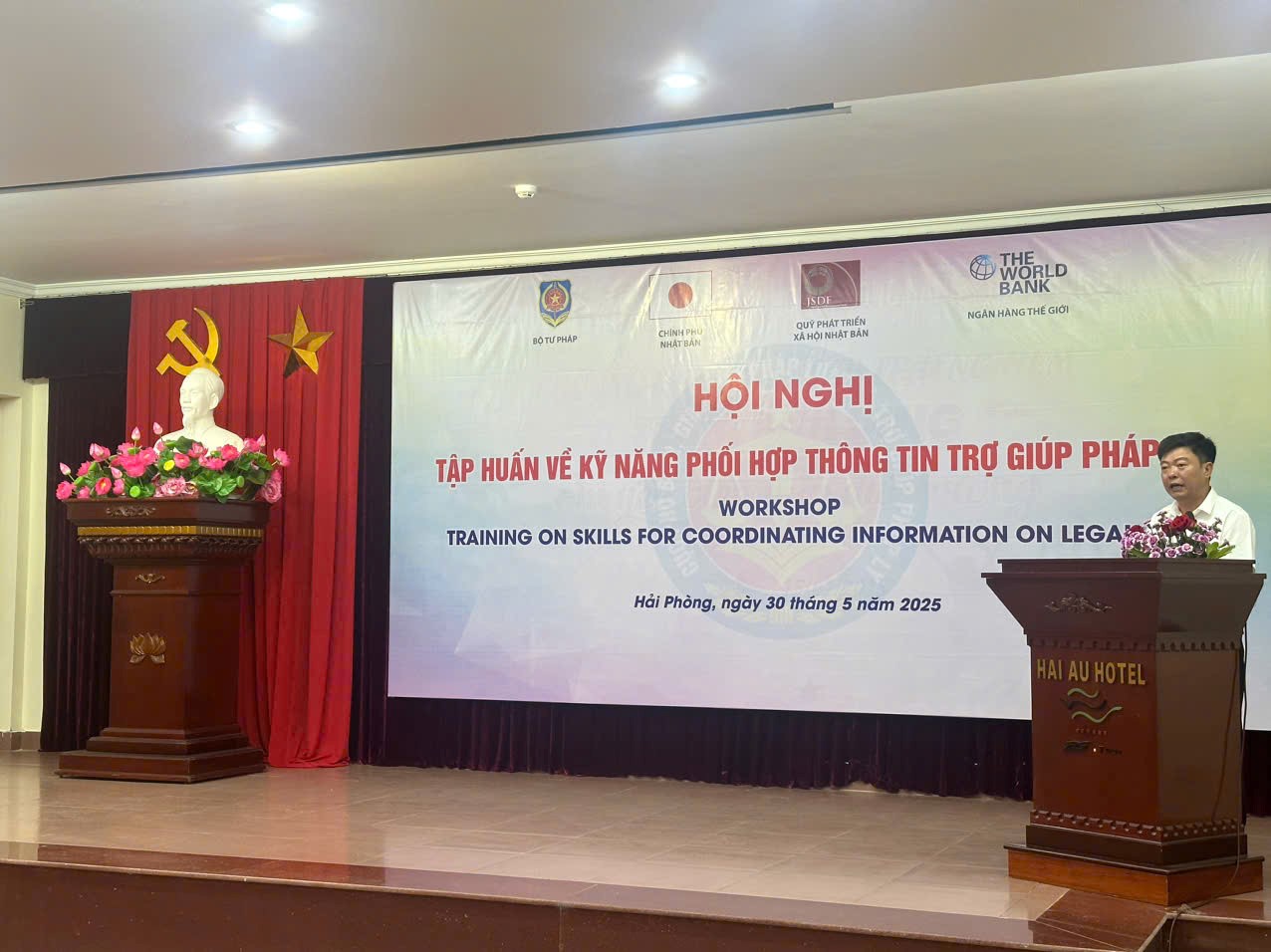 Hội nghị tập huấn kỹ năng phối hợp thông tin trợ giúp pháp lý tại TP Hải Phòng